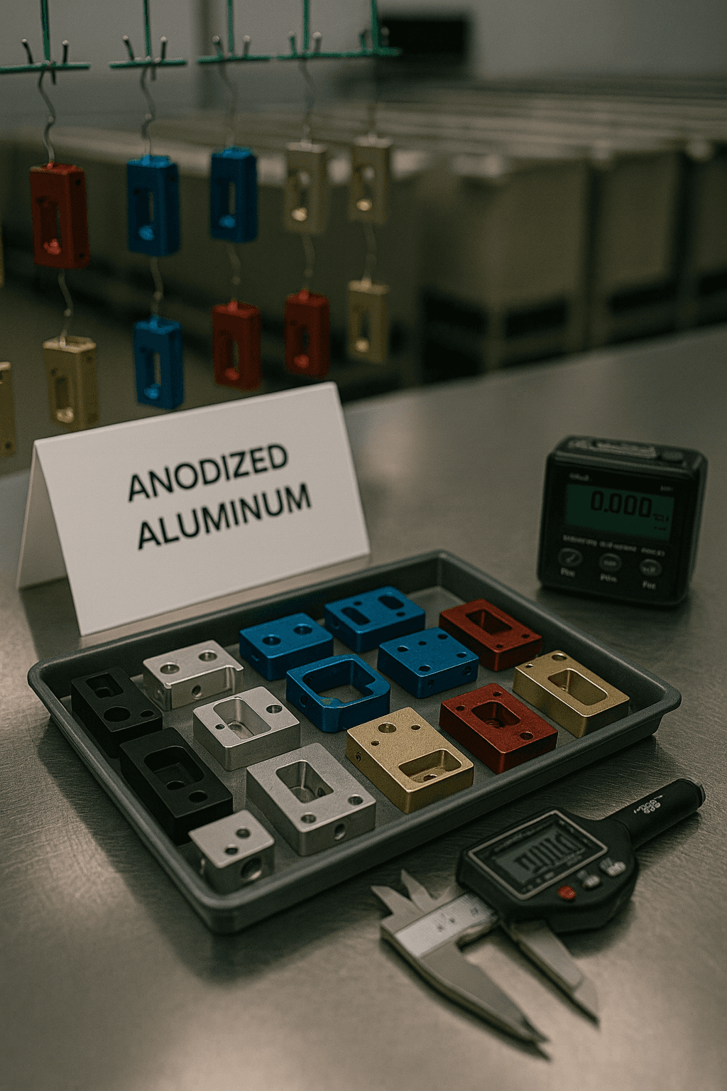 Anodized parts