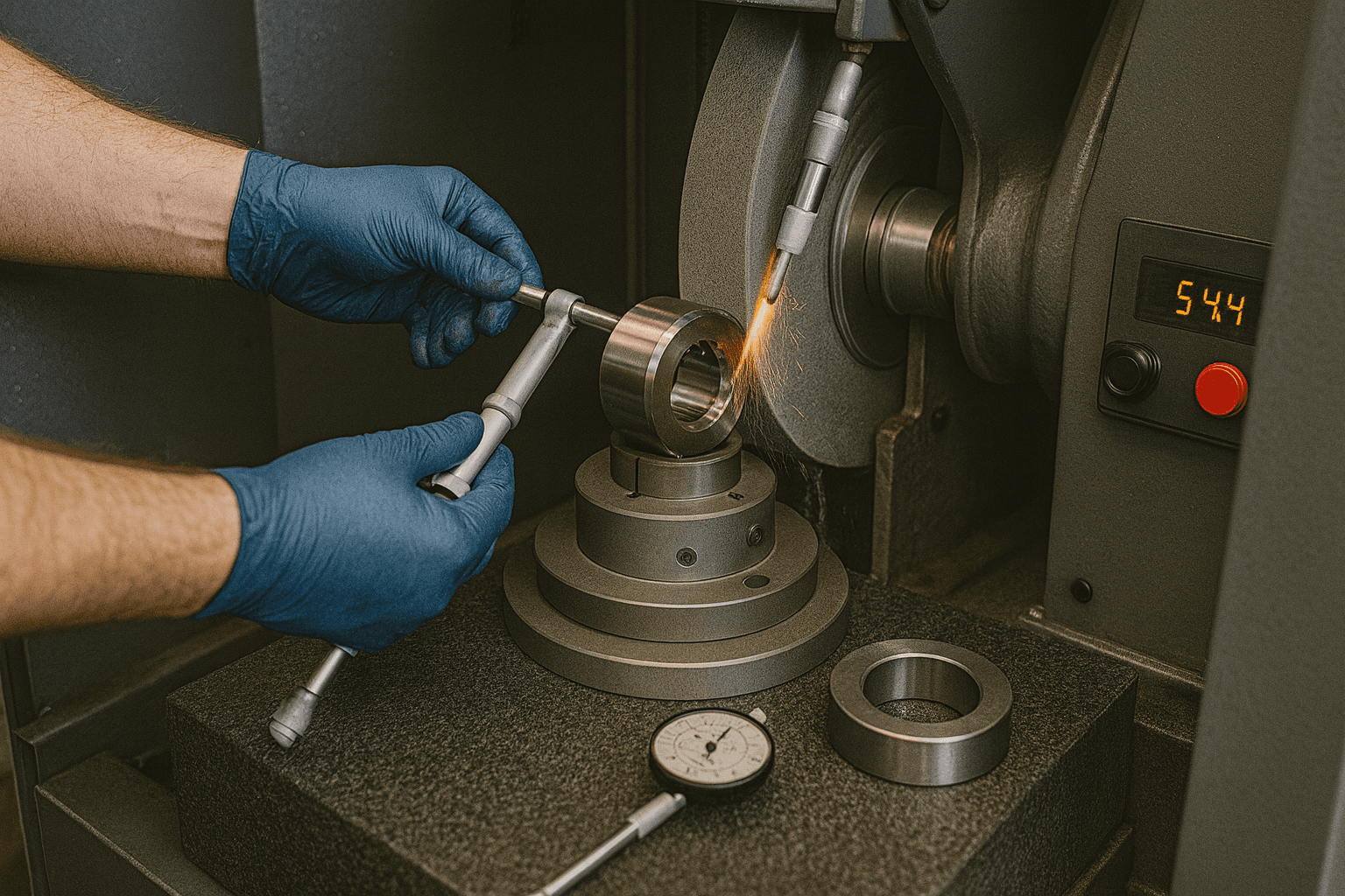ID grinding bore