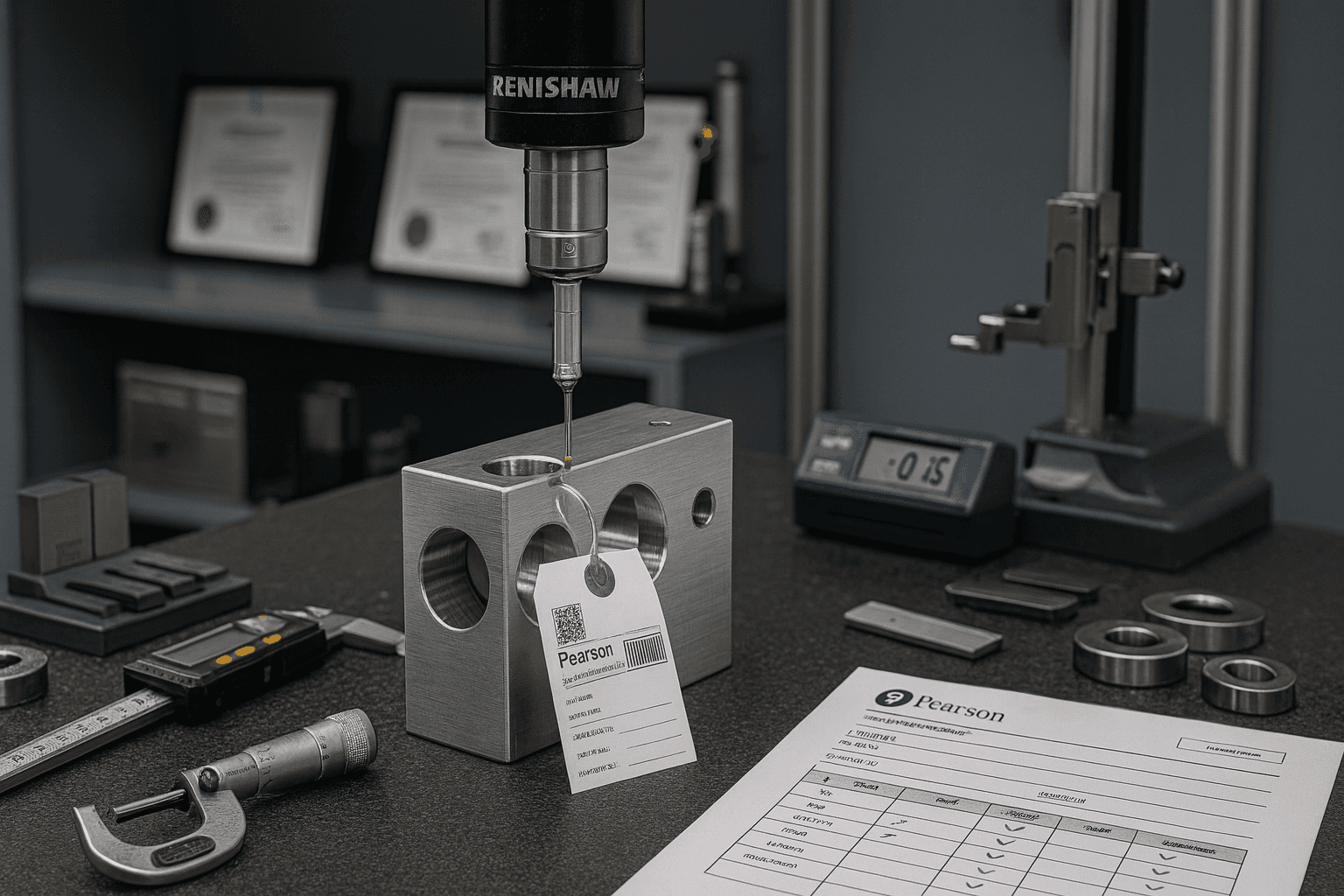 Precision metrology and inspection workflow