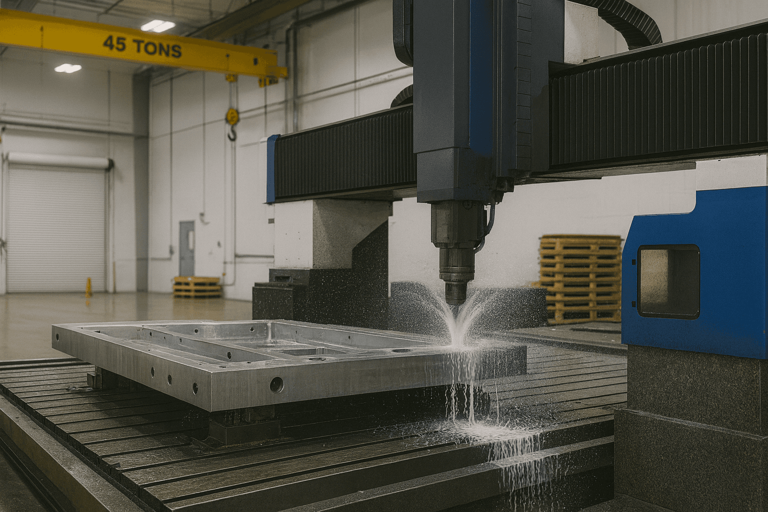 Large part machining overview